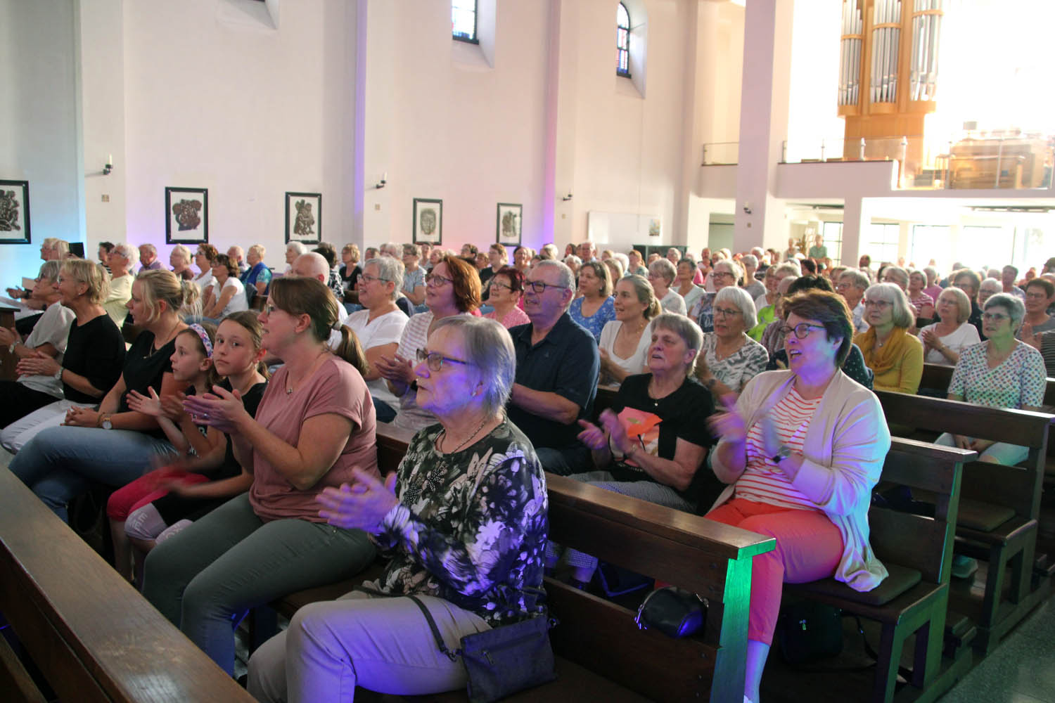 Am 13. Juni lädt die Kirchengemeinde St. Christophorus wieder zum Singen in Gemeinschaft ein. Foto: Mareike Gerundt