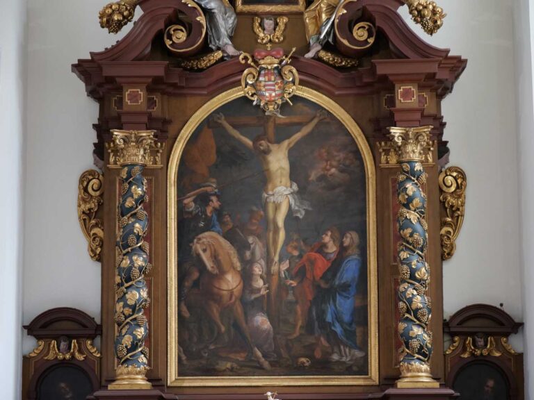 Der Hauptaltar der Klosterkirche steht im Mittelpunkt des Vortrags. Foto: Verein