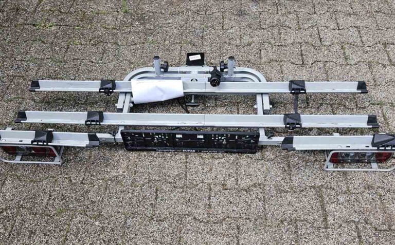 Diesen Fahrradträger stellte die Polizei Anfang des Jahres sicher - und sucht nun den Besitzer. Foto: KPB Unna