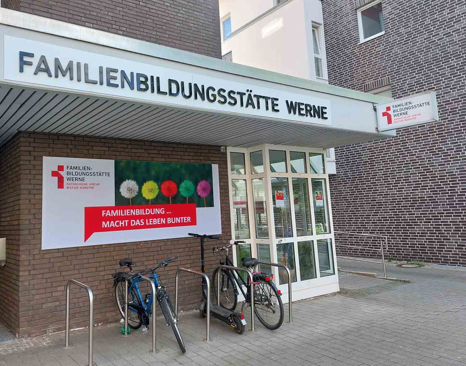 Die Familienbildungsstätte in Werne. Foto: Wagner