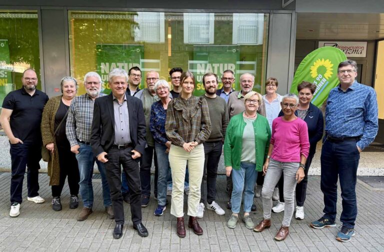 Die Grünen in Werne haben ihre Kandidatenliste für die Kommunalwahlen im Herbst vorgestellt. Fotos: Partei