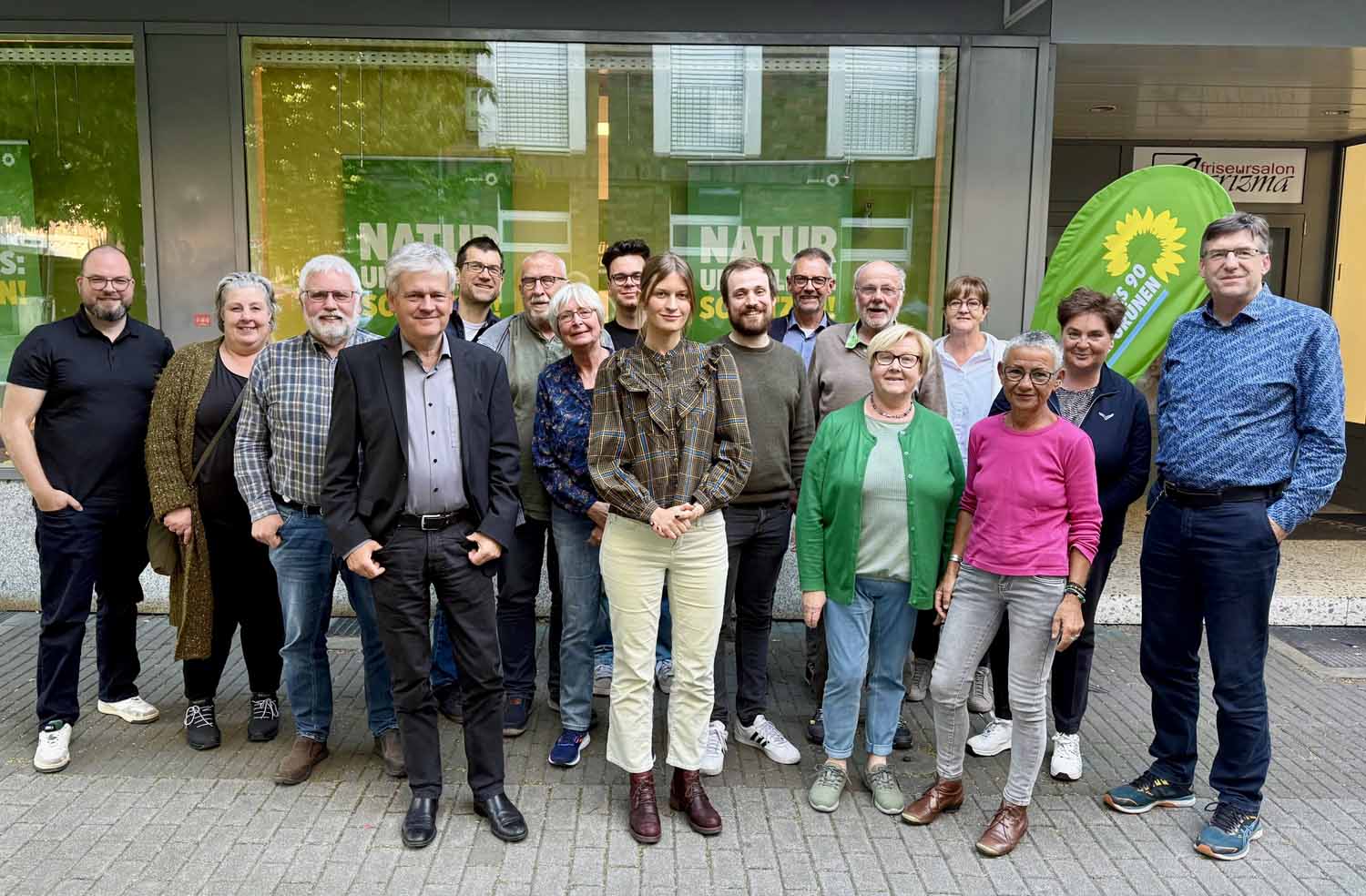 Die Grünen in Werne haben ihre Kandidatenliste für die Kommunalwahlen im Herbst vorgestellt. Fotos: Partei