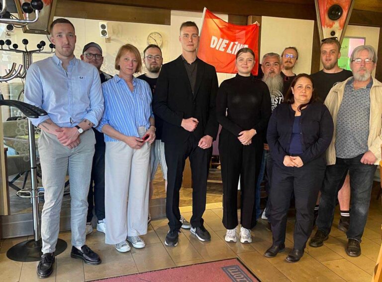Die Ortsgruppe der Partei DIE LINKE in Werne hat sich neu strukturiert und am vergangenen Samstag ihre Aufstellungsversammlung für die Kommunalwahl 2025 abgehalten. Foto: privat