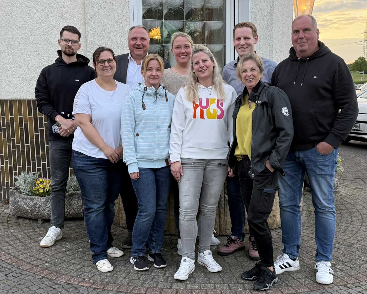 Der IWK-Vorstand plant bereits die kommende Karnevalssession. Fotos: Verein