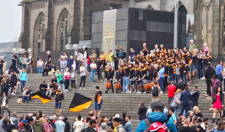 Eine große Feier zu 175 Jahren Kolpingwerk fand am vergangenen Wochenende in Köln statt. Auch eine Delegation aus Werne war dabei. Fotos: privat