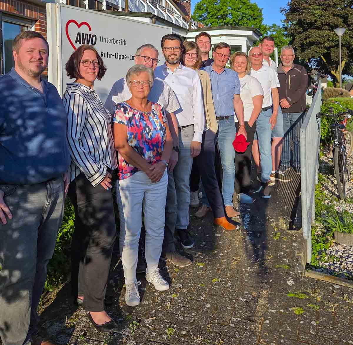Mit diesen Kandidierenden für den nächsten Stadtrat bestreitet die SPD in Werne den anstehenden Kommunalwahlkampf. Foto: Partei