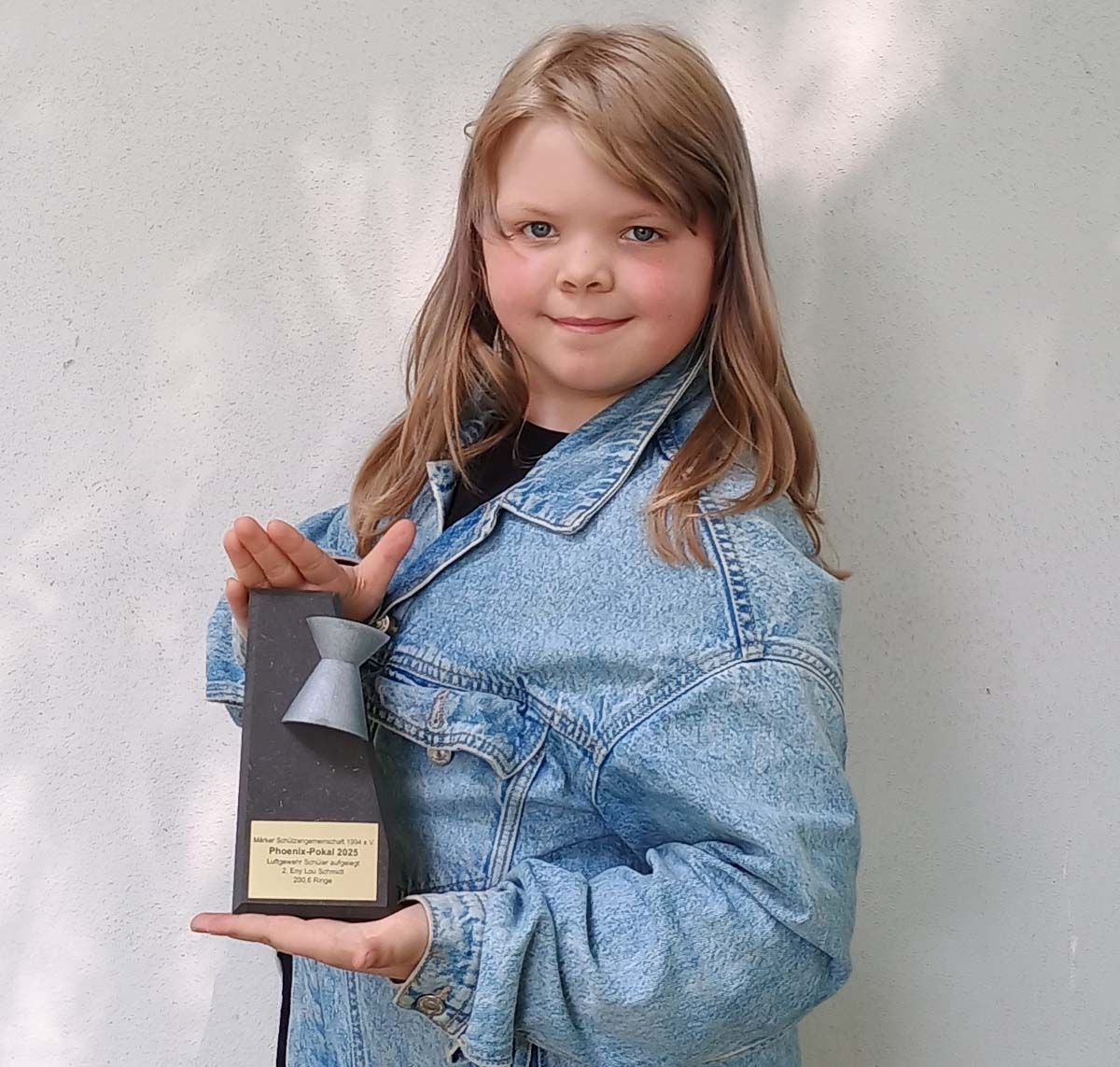 Eny Lou Schmidt belegte Rang zwei beim Pokalschießen in Dortmund. Foto: Verein