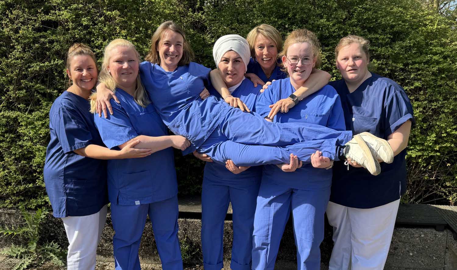 Das Team aus Hebammen, Ärztinnen und Ärzten sowie Kinderkrankenschwestern steht für persönliche Gespräche, Führungen und individuelle Fragen bereit. Foto: privat