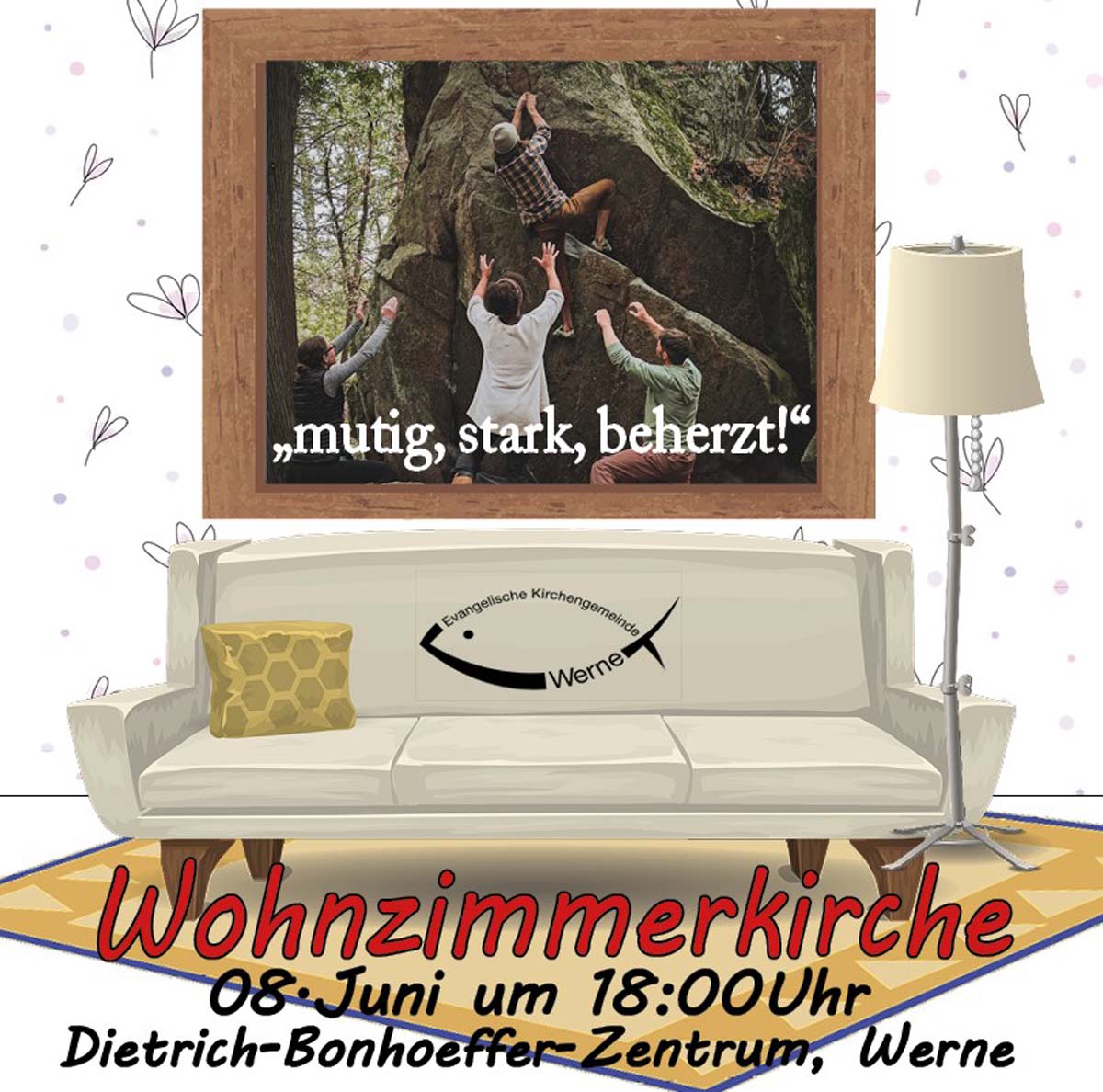 Die nächste Wohnzimmerkirche findet an Pfingsten statt. Foto: Ev. Gemeinde