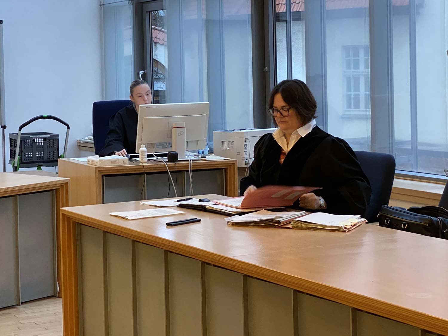 Staatsanwältin Jennifer Preyss will in der Sitzung am 11. Juni zum Misstrauen der Verteidigung gegen die bestellten Gutachter Stellung beziehen. Archivbild: Schwarze