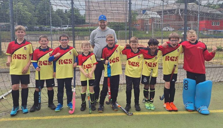 Die U12-Jungen von Hockey United Werne präsentierten sich in Topform. Foto: Verein