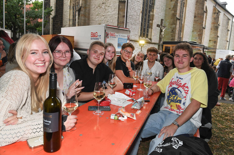 CDU Werne feiert Weinfest mit zahlreichen Gästen