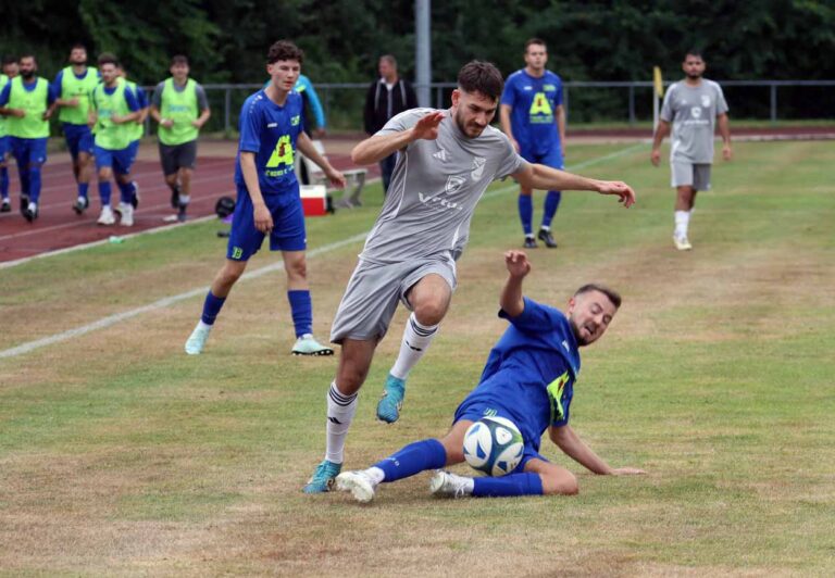 Im ersten Testspiel der Saisonvorbereitung zeigte Eintracht Werne gegen den Bezirksligisten Kamener SC eine gute Leistung, verlor aber mit 1:3. Foto: Wagner
