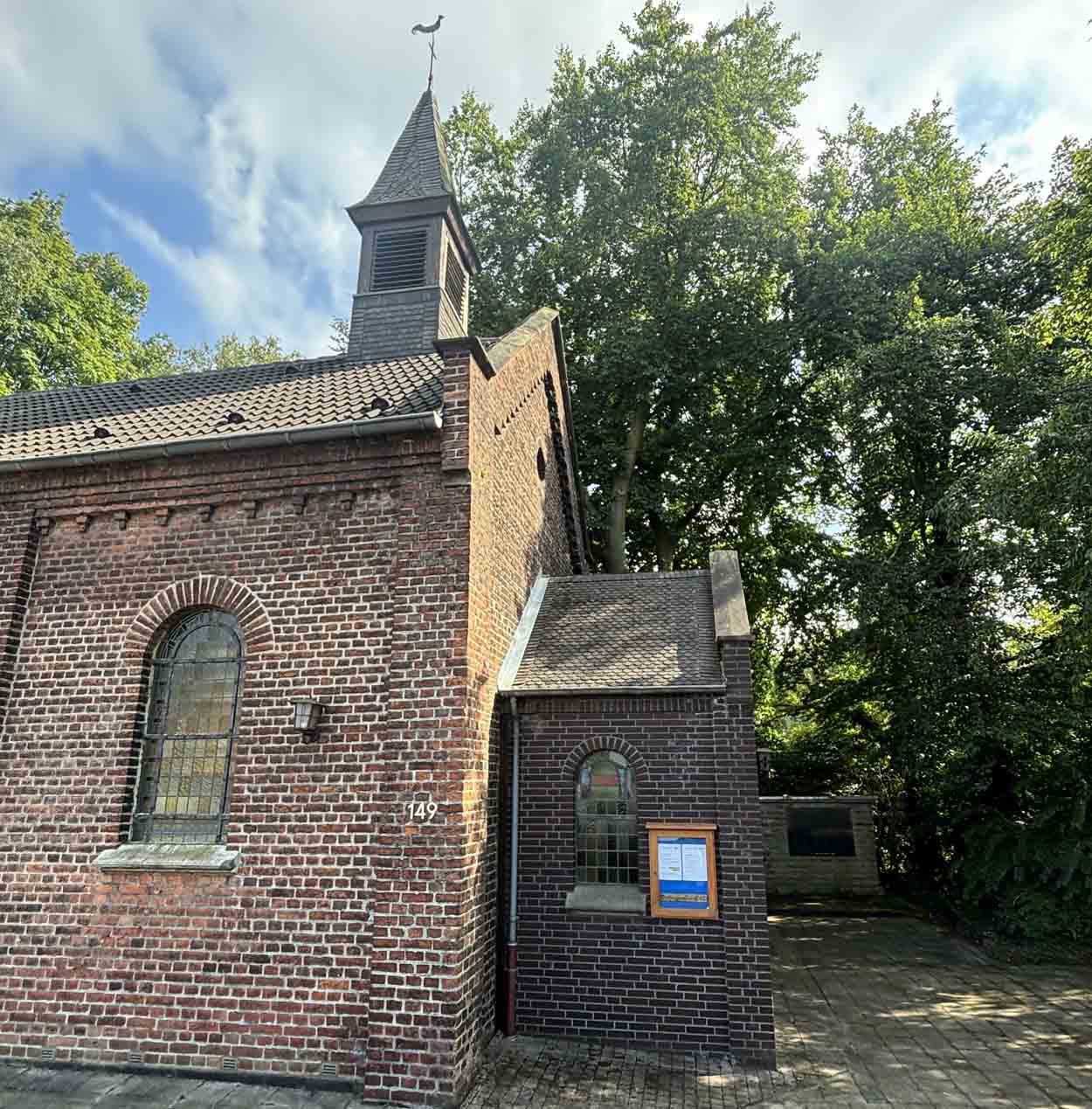 Für Besucher der Rochus Kapelle steht ab sofort ein QR Code für einen ca. dreiminütigen Audiofile zur Entstehung der Rochus Kapelle zur Verfügung. Fotos: privat