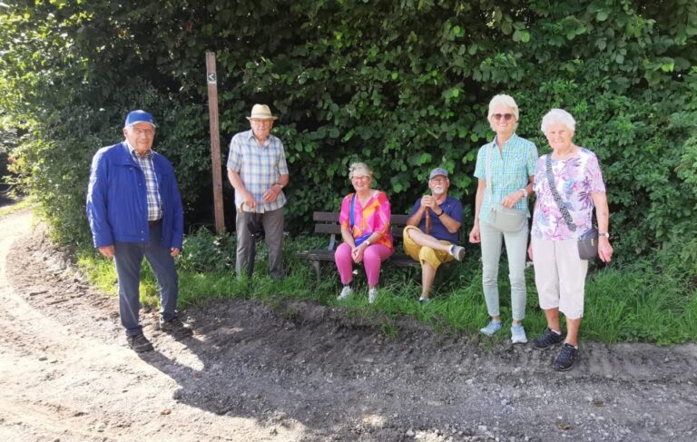 Die Wanderung mit Theo Jurek brachte wieder viele Erkenntnisse, unter anderem zum Gersteinwerk. Foto: privat