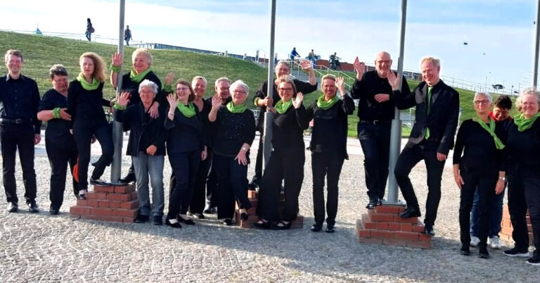 Das Akkordeon-Orchester Lünen spielt beim Kurkonzert am Gradierwerk auf. Foto: privat