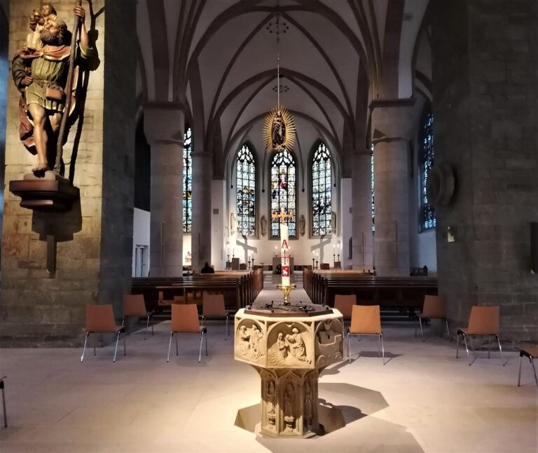 Einen Rundgang durch die Pfarrkirche St. Christophorus bietet der Altstadtfreunde-Verein am Tag des Denkmals an. Fotos: privat