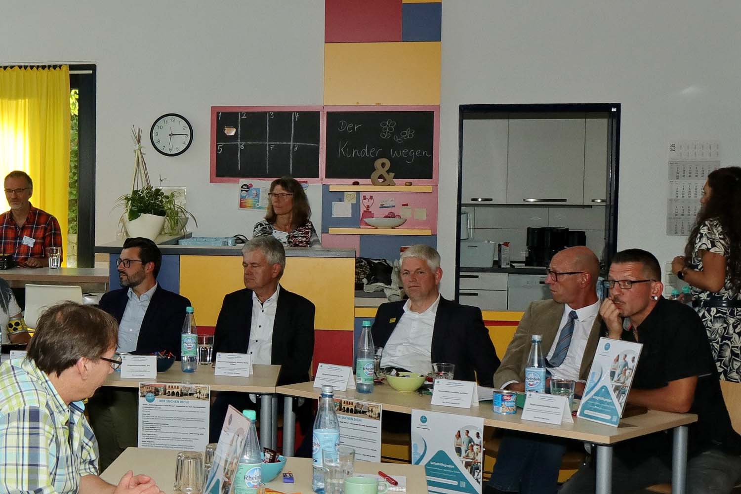 Lars Hübchen (v.l.), Benedikt Striepens, Christoph Dammermann, Volker Abdinghoff und Marc Sven Ueter wollen sich im Falle ihrer Wahl für die Behinderten und ihre Rechte einsetzen. Fotos: Steinmüller
