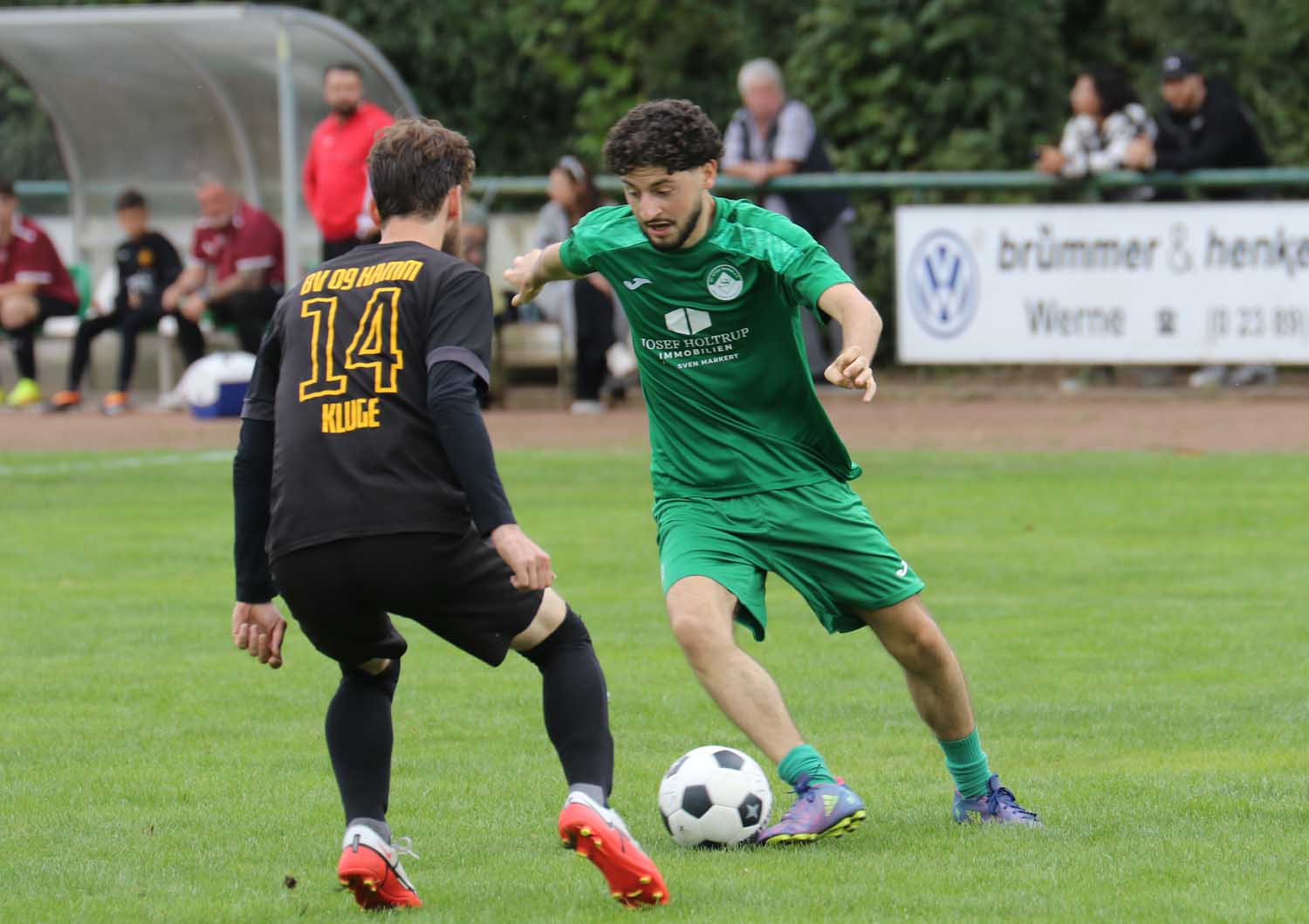 Der SV Stockum musste sich im dritten Saisonspiel geschlagen geben. Foto: Wagner