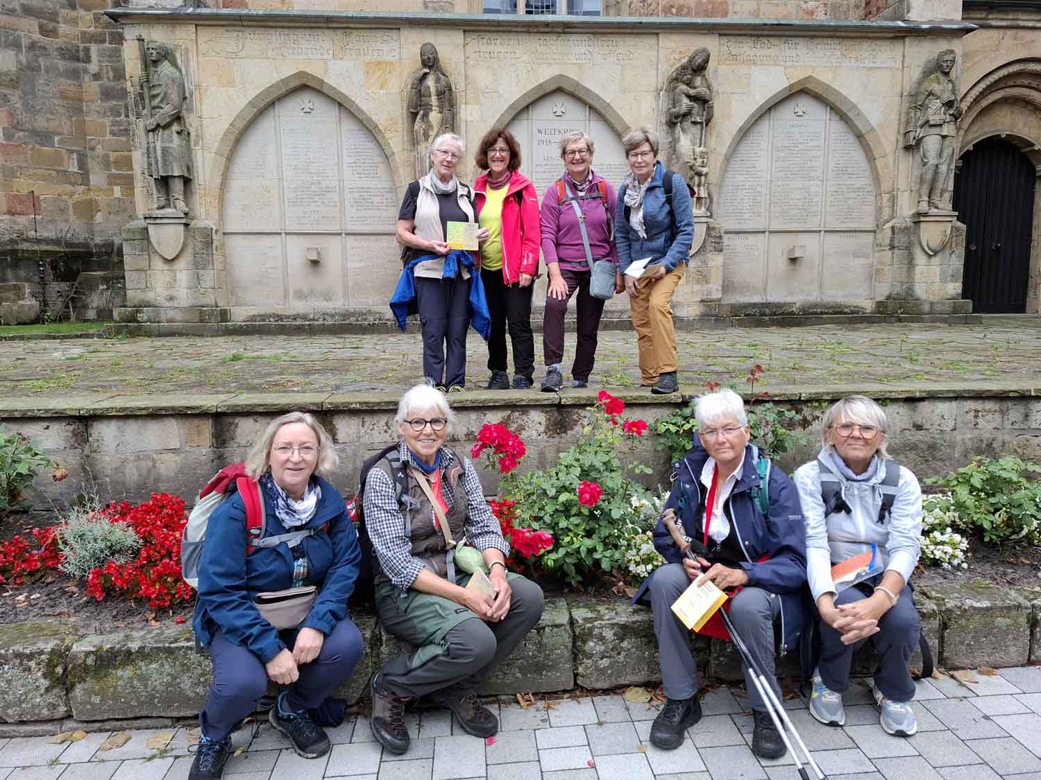 Die Route führte durch eine abwechslungsreiche Landschaft mit Wäldern, Feldern und kleinen Ortschaften wie Leeden, Lengerich, Ladbergen, Schmedehausen und Münster-Handorf. Fotos: Förderverein Jakobsweg Werne e.V.