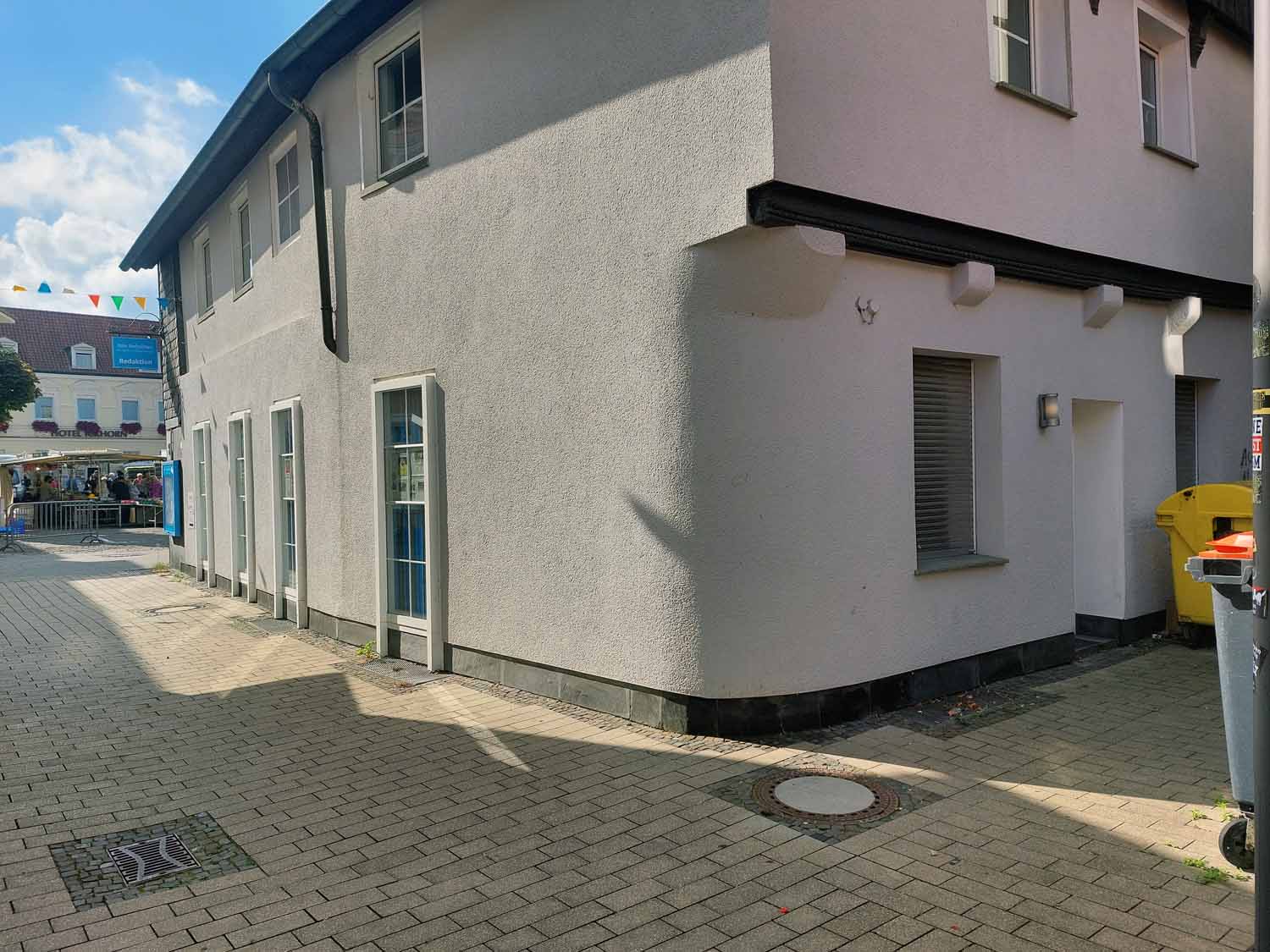 Die Stadt Werne hat das sogenannte Corbeck-Haus gekauft - auch um darüber den erforderlichen zweiten Rettungsweg für das Alte Rathaus zu realisieren. Foto: Wagner