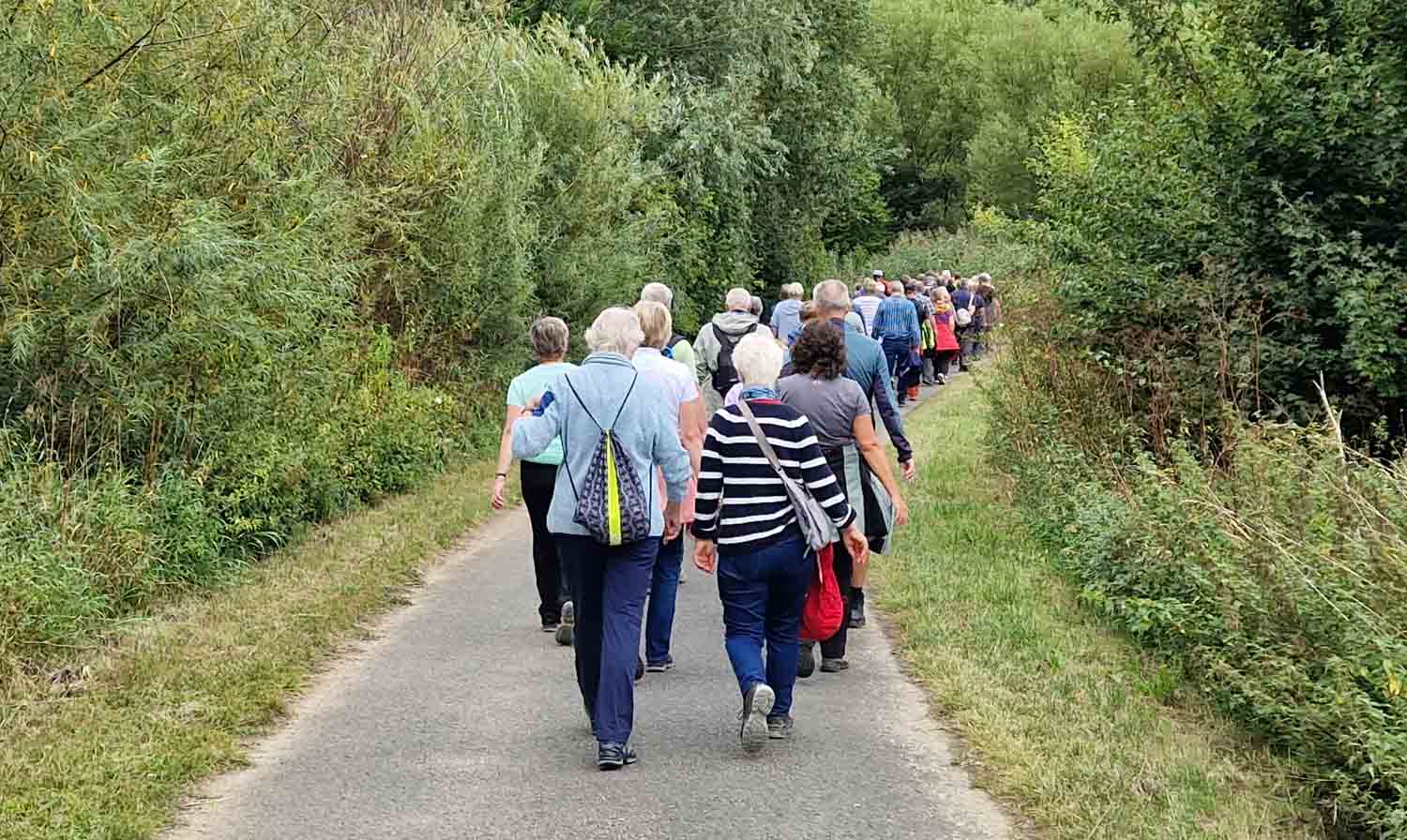 Das Volkswandern des SSV Werne fand wieder großen Anklang. Foto: privat