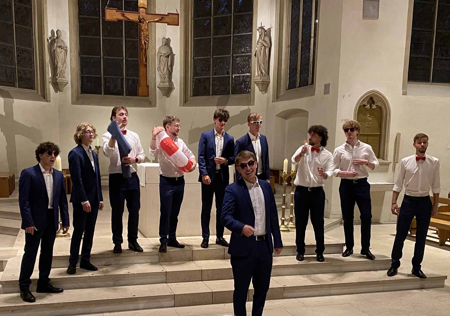 Am Donnerstagabend gastierte das Dresdner Ensemble TwentyTwo in der Pfarrkirche St. Christophorus in Werne. Fotos: privat