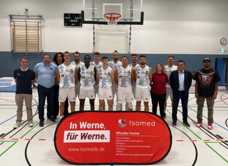 Die LippeBaskets Werne kooperieren jetzt mit Isomed. Foto: Verein