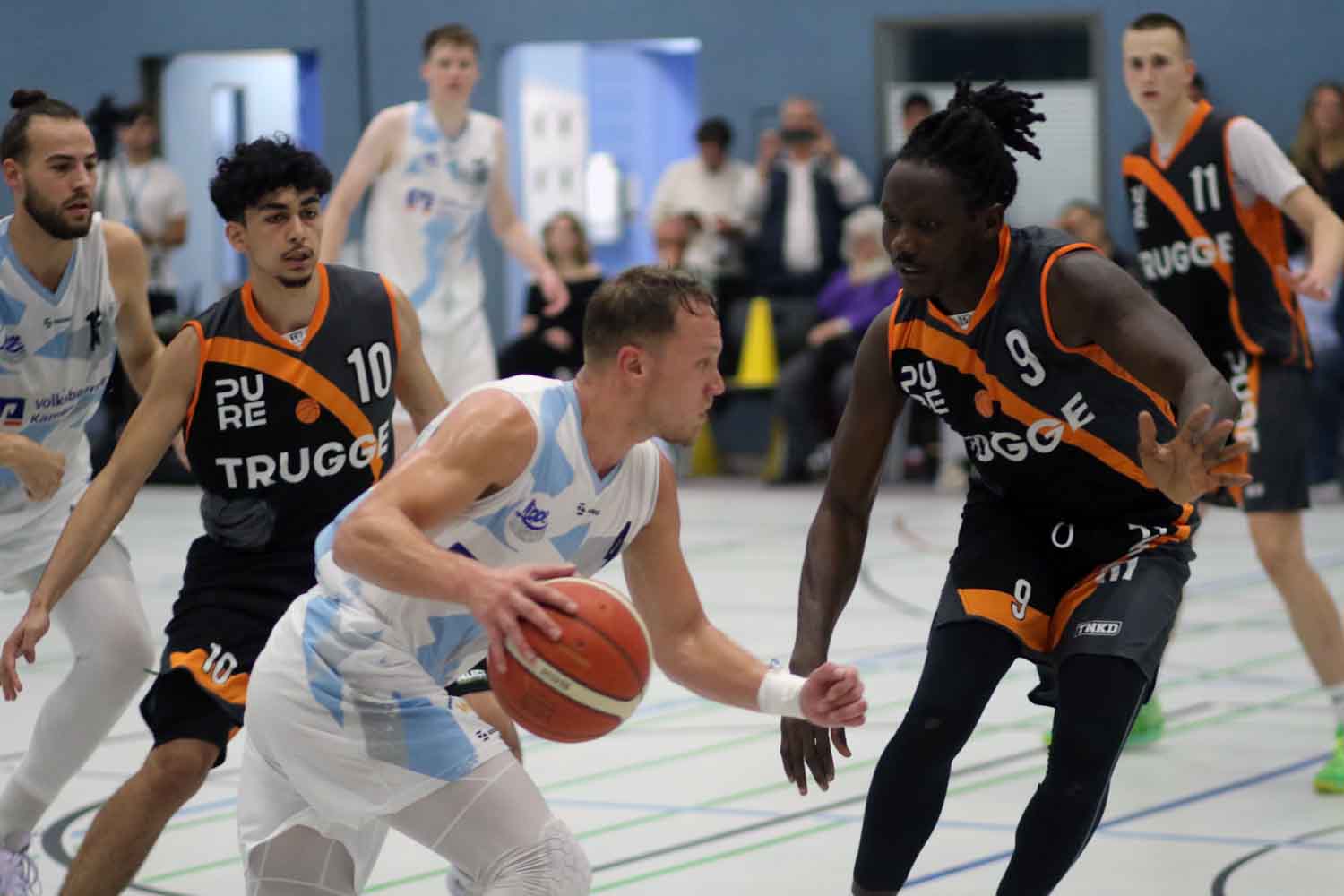 Kapitän Lukas Wiedey und die LippeBaskets verloren in Aachen. Foto: Wagner