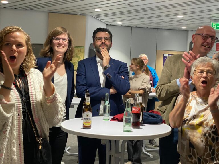 Bürgermeister-Stichwahl: Wahlparty im Stadthaus Werne