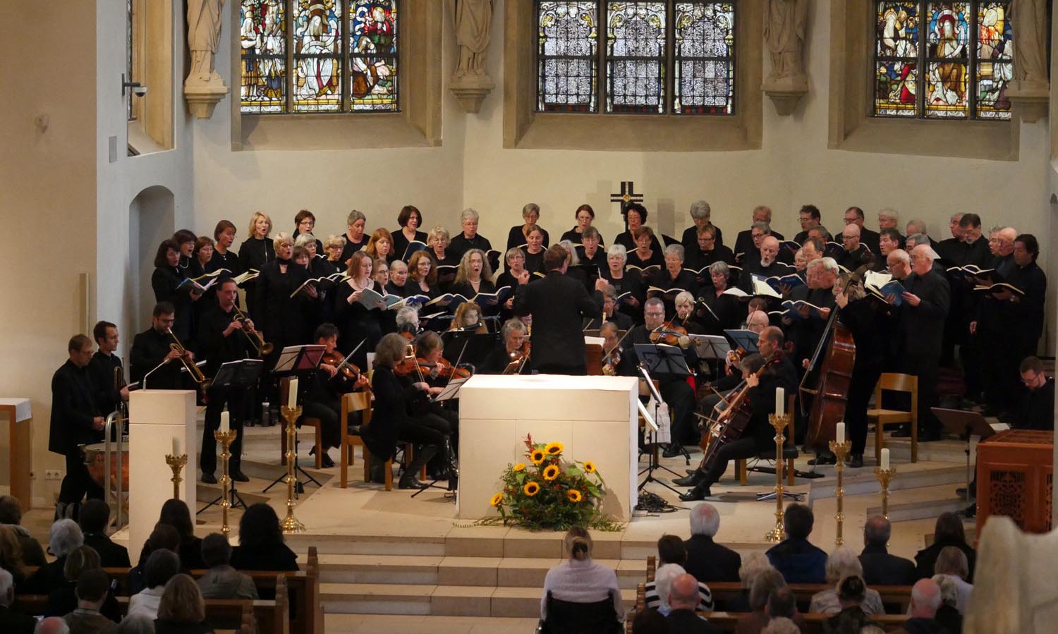 Das Verina-Ensemble unter der Leitung von Hans-Joachim Wensing ist beim Chor- und Orchesterkonzert mit dabei. Foto: privat