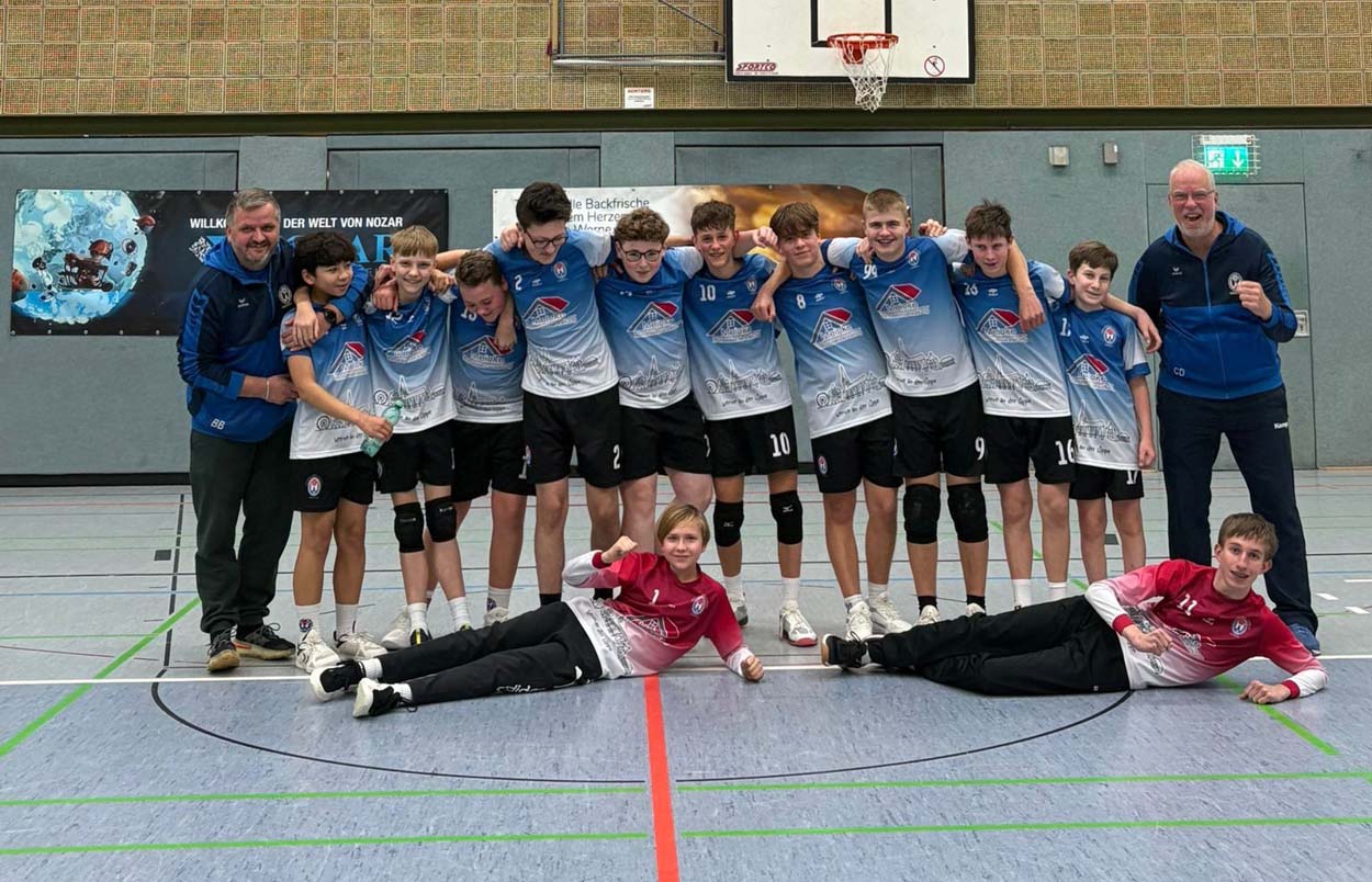 Die C-Junioren des TV Werne feierten ihren ersten Saisonsieg. Foto: Verein