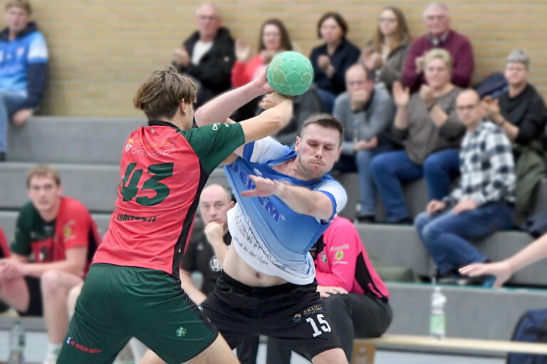 Gegen Dolberg drehte Thorben Strunck zum Schluss nochmals richtig auf. Archivfoto: MSW