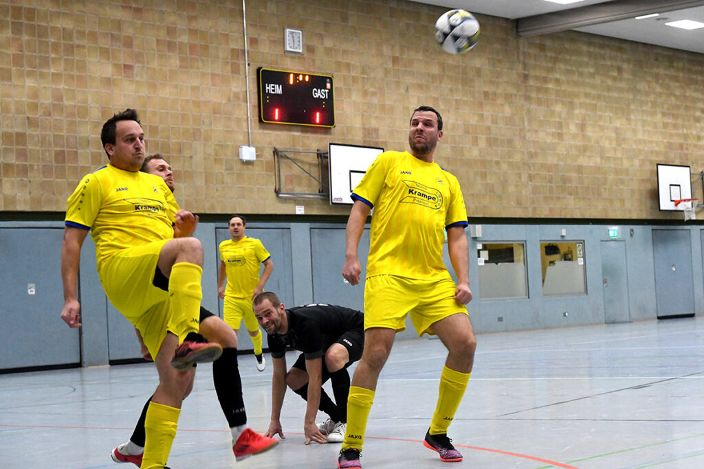 4:2 gewann der WSC gegen SV Herbern (gelbe Trikots). Foto: MSW