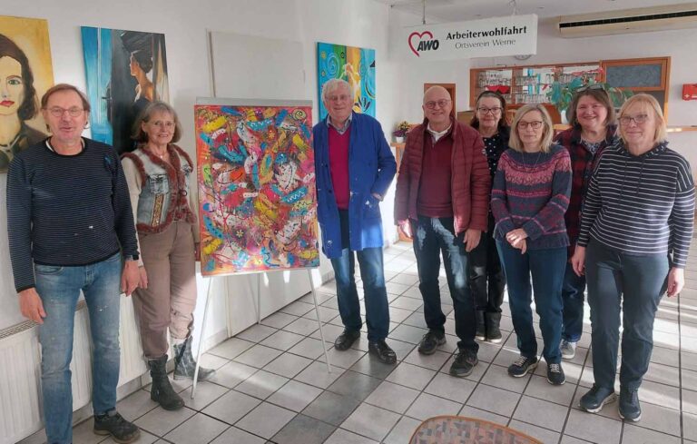 Die AWO-Malgruppe sucht noch Mitstreiter/innen. Foto: Wagner