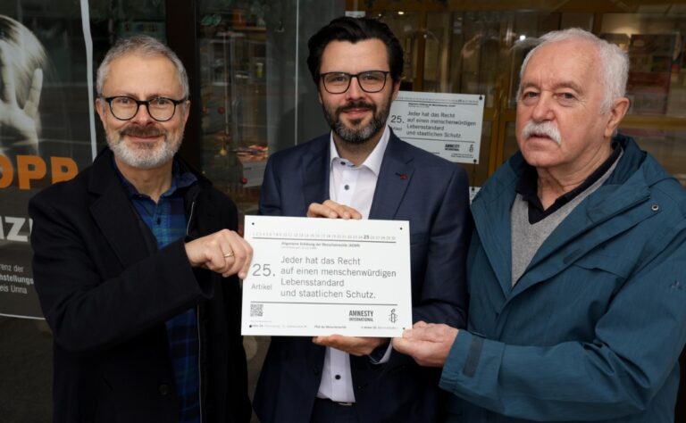 Pfad der Menschenrechte in Werne ist wieder komplett erlebbar