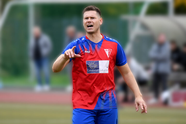 Routinier Chris Thannheiser kam in der 72. Minute beim Stand von 0:1 ins Spiel, konnte die Niederlage nicht verhindern. Archivfoto: MSW