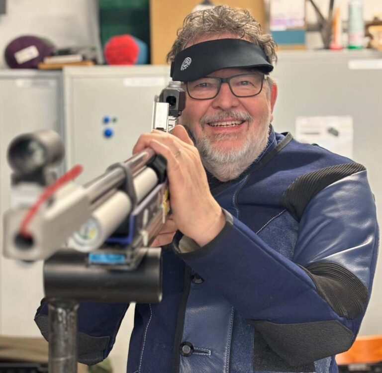 Sportschütze Wolfgang Schmidt präsentierte sich in starker Form. Foto: Verein