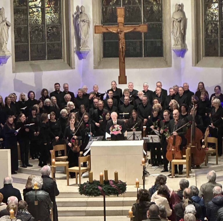 Der Philharmonischer Chor Dortmund war zu Gast bei Musica Sacra Westfalica. Fotos: privat