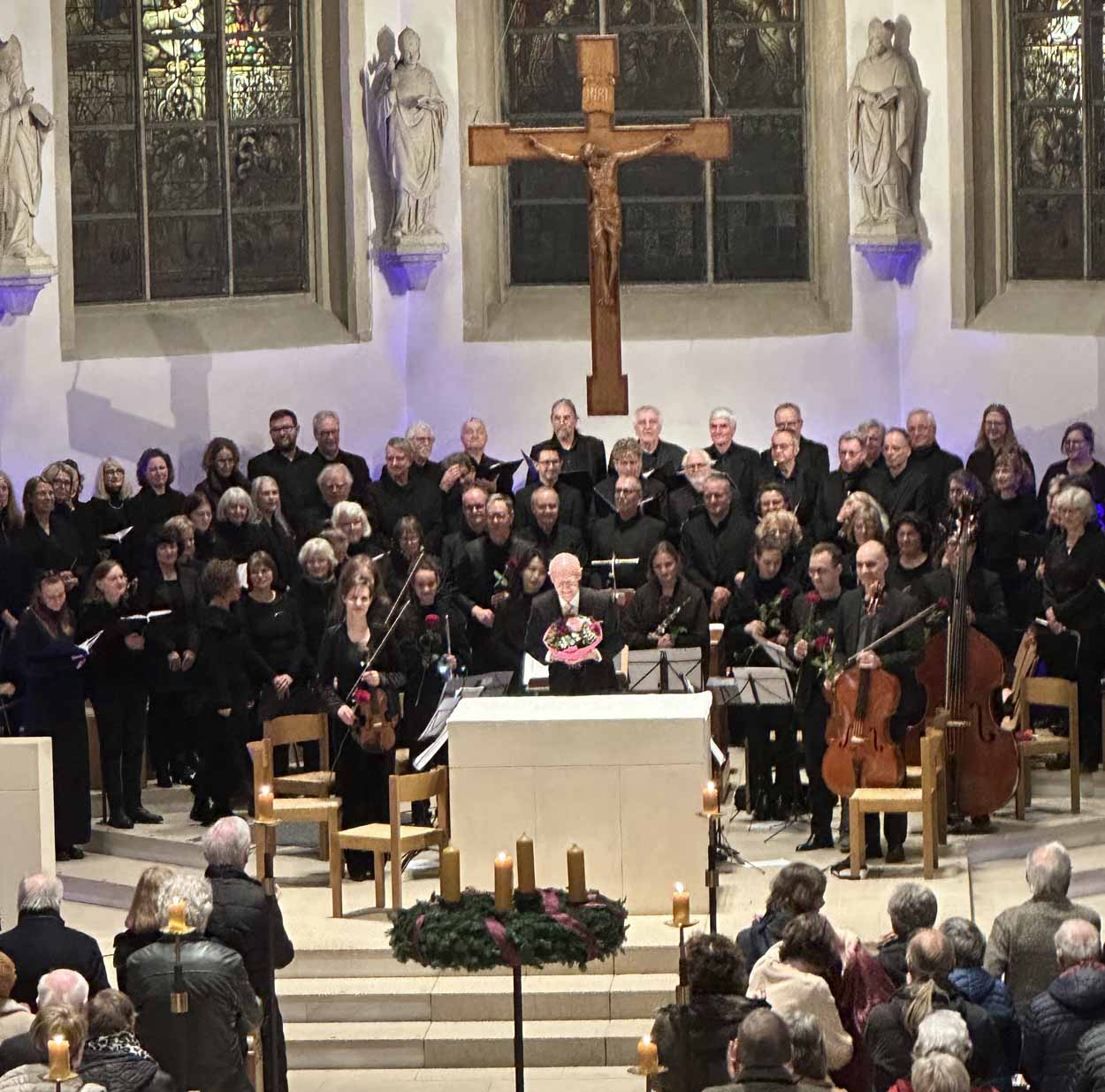 Der Philharmonischer Chor Dortmund war zu Gast bei Musica Sacra Westfalica. Fotos: privat