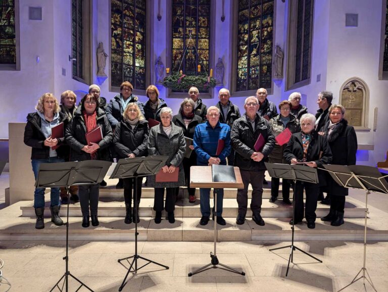 Drei Chöre aus Maria Frieden feiern gemeinsam Jubiläum. Foto: Maike Gerundt