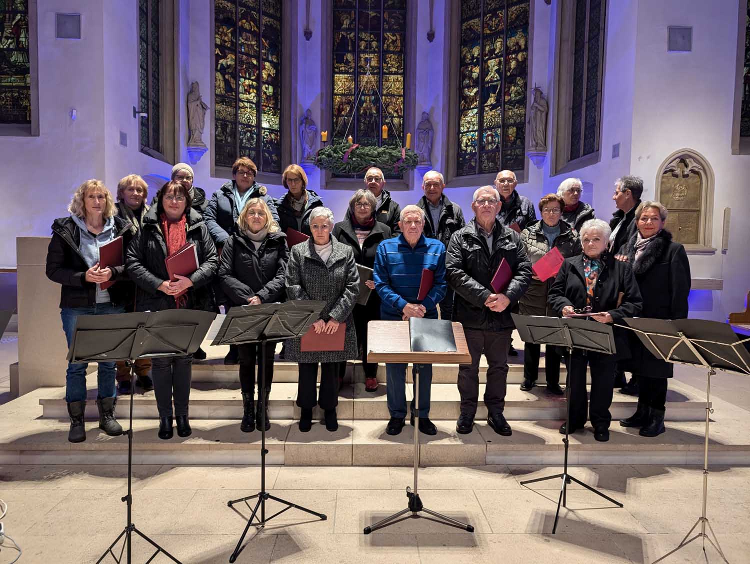 Drei Chöre aus Maria Frieden feiern gemeinsam Jubiläum. Foto: Maike Gerundt