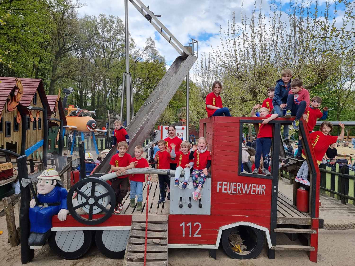 Eine Kinderfeuerwehr der Freiwilligen Feuerwehr Werne ist in Gründung. In dieser Woche gibt es einen Informationsabend für interessierte Erwachsene, die sich engagieren möchten. Symbolbild: FFW