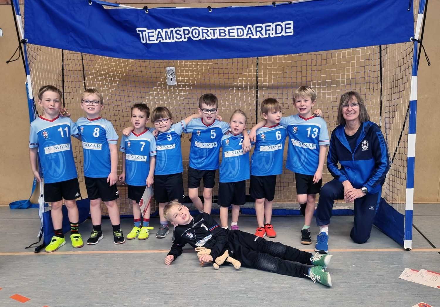 Der TV Werne war mit seinen Kleinsten beim Minispielfest in Anröchte zu Gast. Foto: Verein