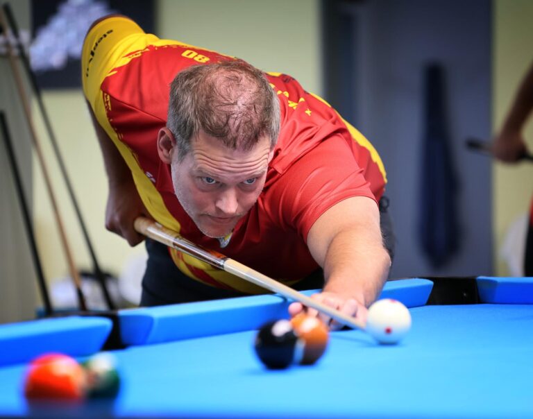 Tim Pelka von der Dritten gewann im 14.1-endlos. Foto: Verein