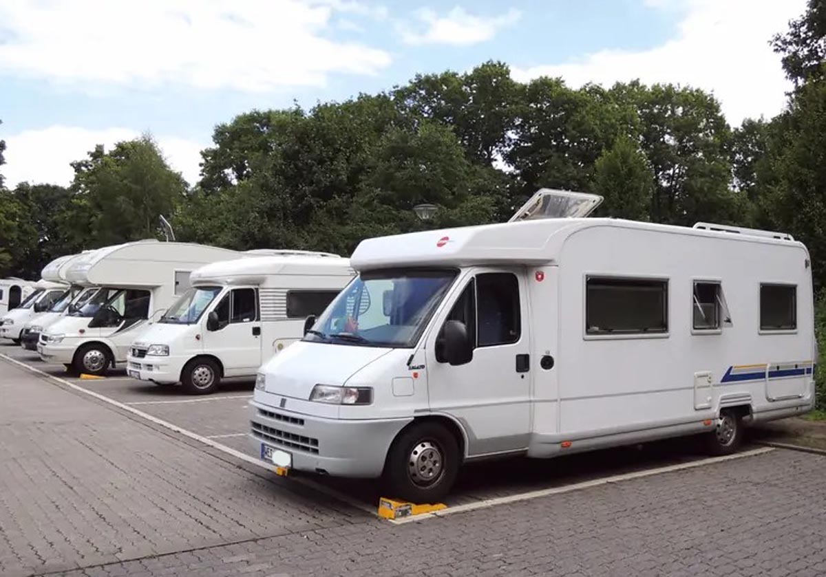 Für Instandsetzungs- und Modernisierungsarbeiten bleibt der Wohnmobilstellplatz demnächst für zwei Wochen gesperrt. Foto: Stadt Werne