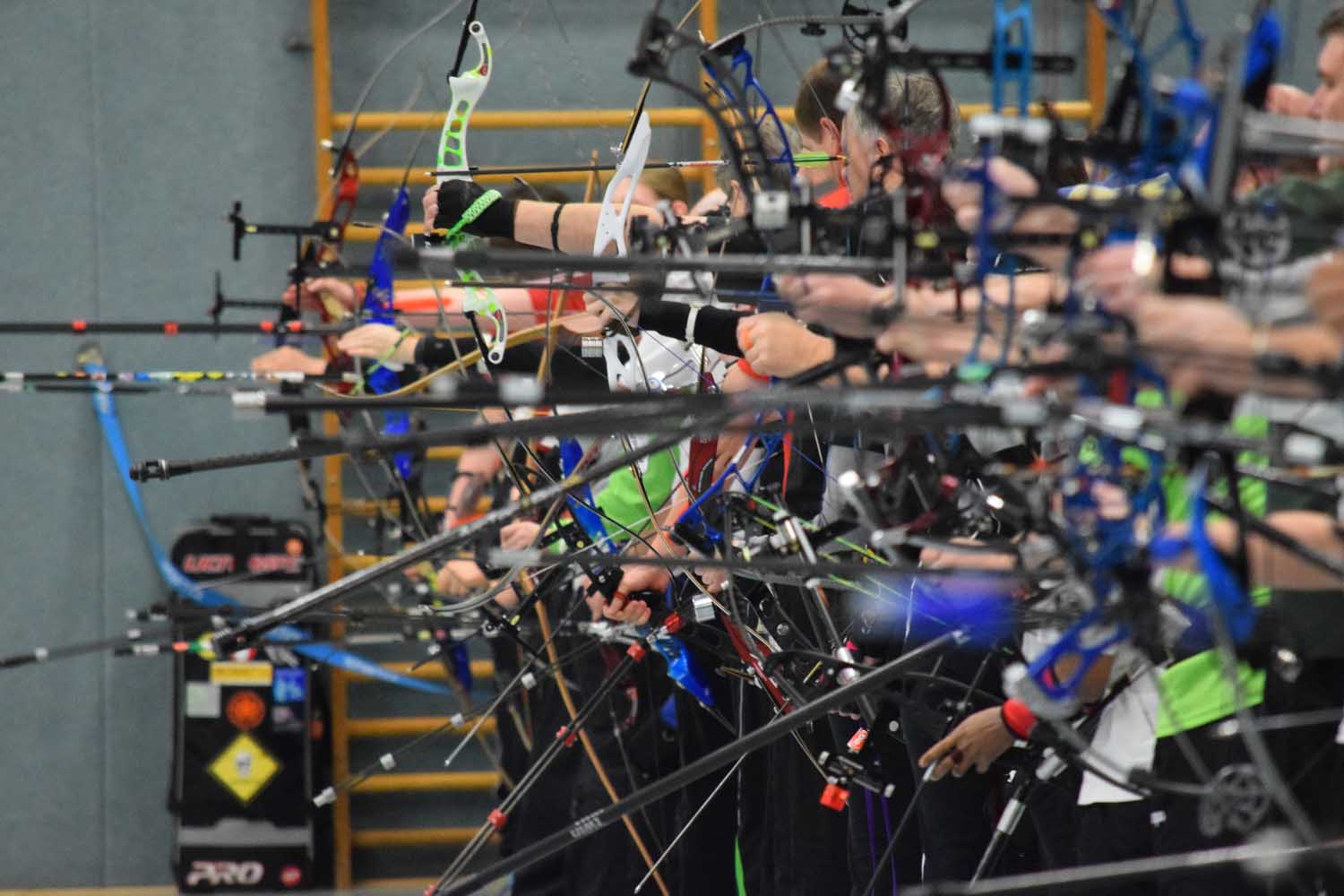 Pfeil und Bogen regieren beim Stockumer Hallenchampionat am kommenden Wochenende in der Linderthalle. Archivfoto: Verein