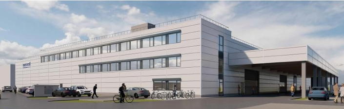 Auf 13.000 Quadratmetern plant Euroll einen zweiten Produktionsstandort in Werne. Abb.: Stadt Werne