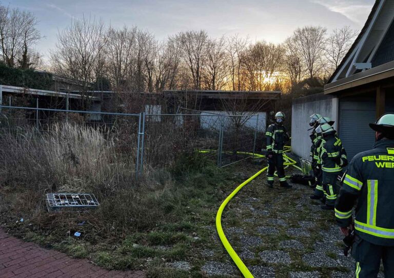 Zu einem vermuteten Gebäudebrand im Thünen wurde die Freiwillige Feuerwehr Werne am Sonntag gerufen. Foto: FFW