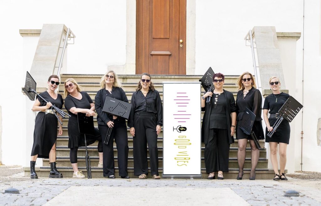 Der Chor Good Vibes sorgt für den richtigen Sound. Foto: Good Vibes